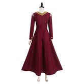 TV House Of The Dragon Rhaenyra Targaryen Red Dress Cosplay Costume Outfits Halloween Carnival Suit